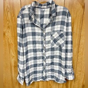 Arizona Jean Co Juniors Oversized Flannel